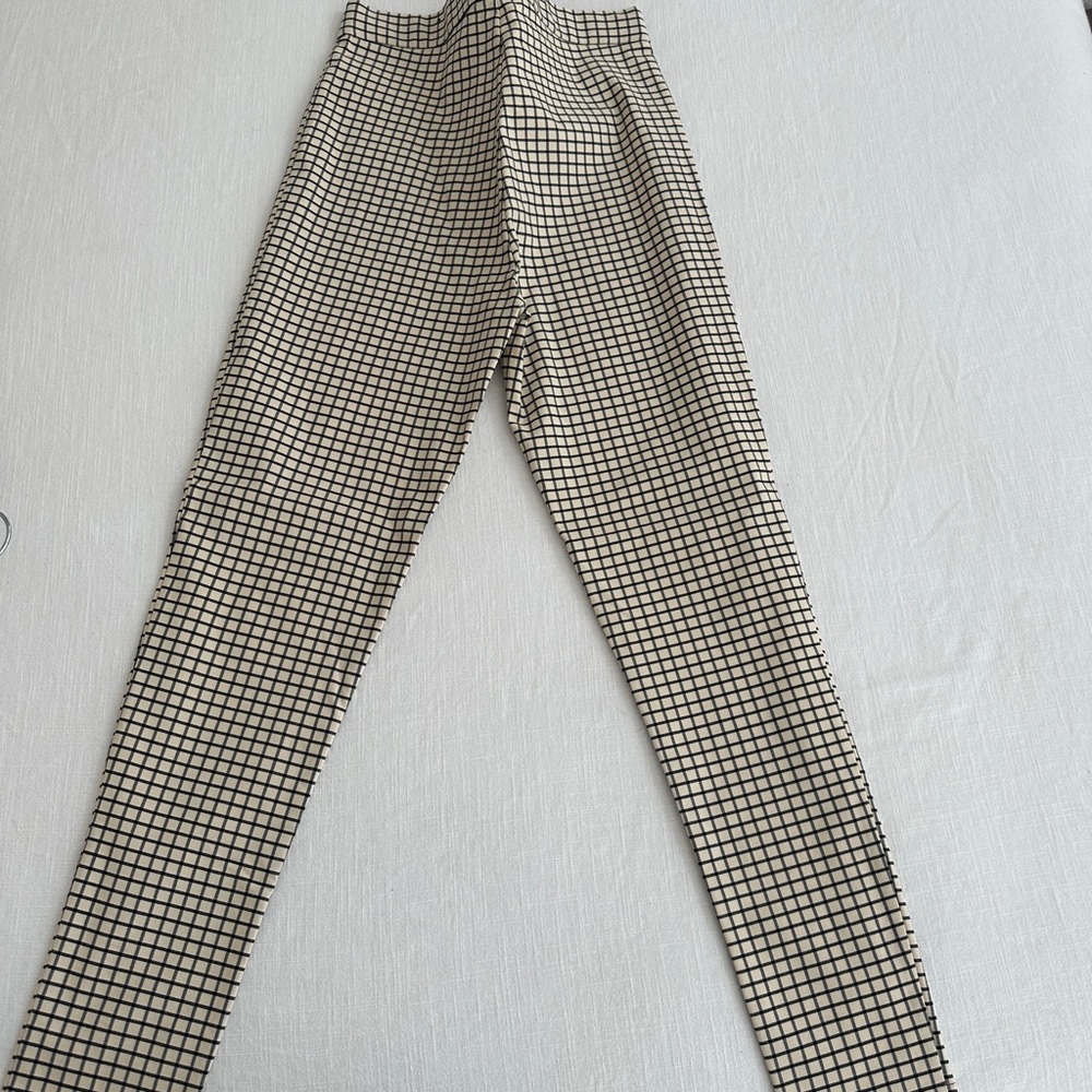 Zara High Rise Checkered Pants - image 5